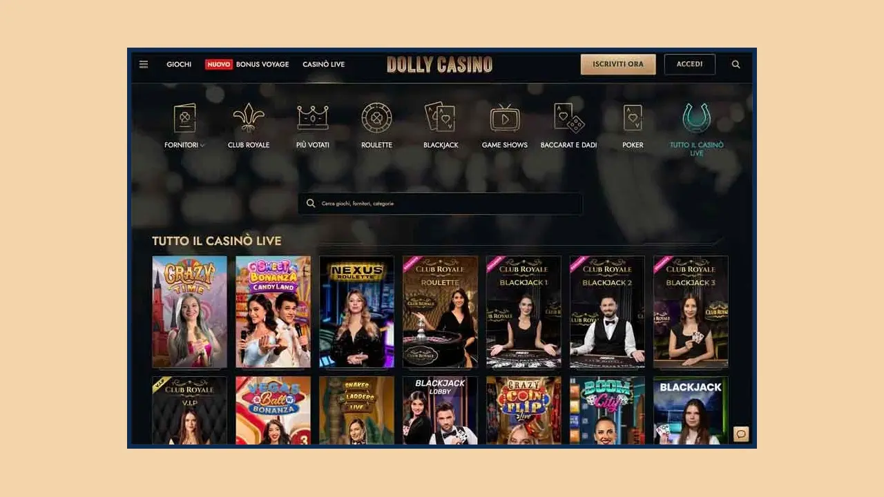 Come utilizzare la versione mobile di Dolly Casino